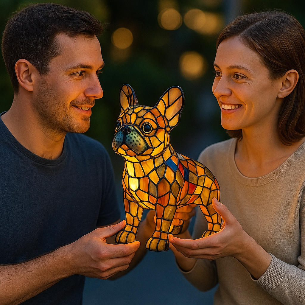 GlowDog - une lampe artisanale qui fait briller les cœurs
