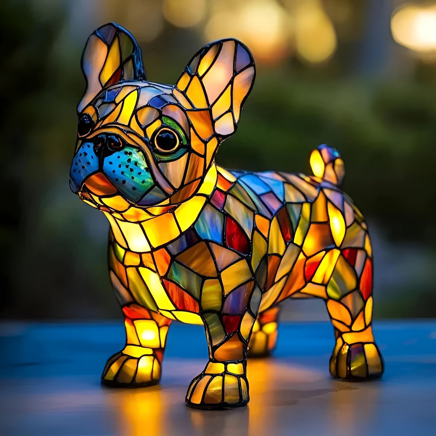 Coco | Lampe frontale de bouledogue