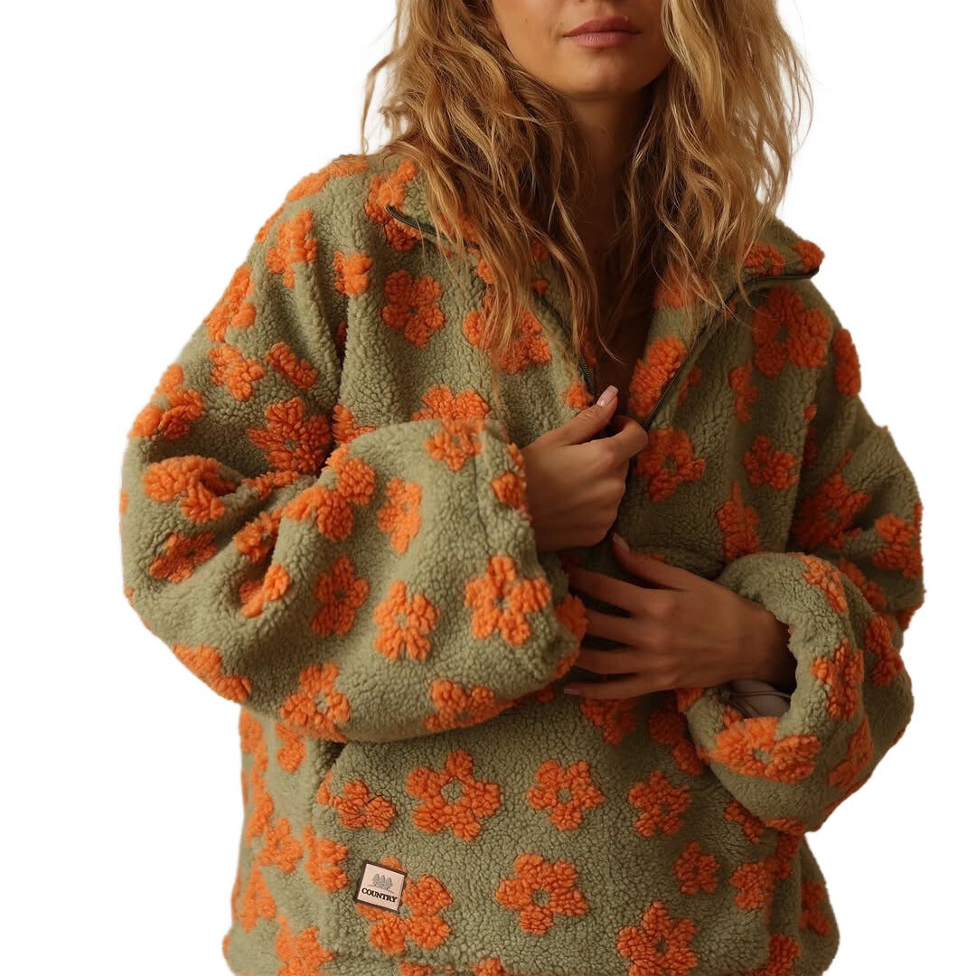 Suzane | Pull avec imprimé floral