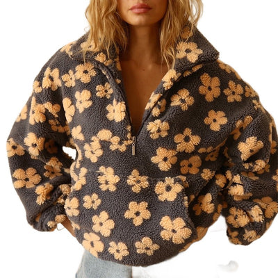 Suzane | Pull avec imprimé floral