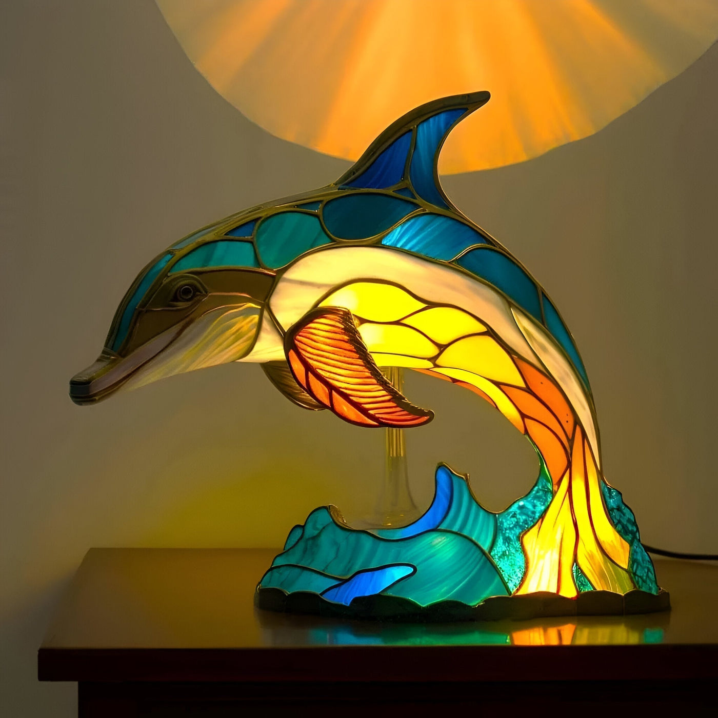Cléo | Lampe dauphin magique