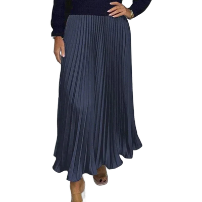 Claudia – Robe plissée avec pull