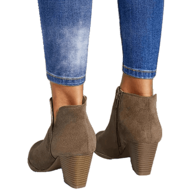 Alexe - Bottines Confortables En Cuir